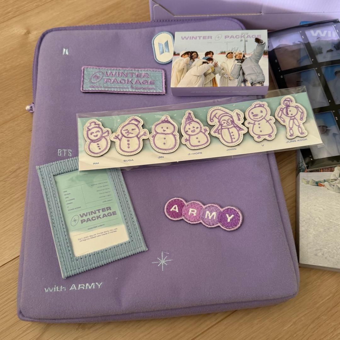 BTS WINTER PACKAGE パープル