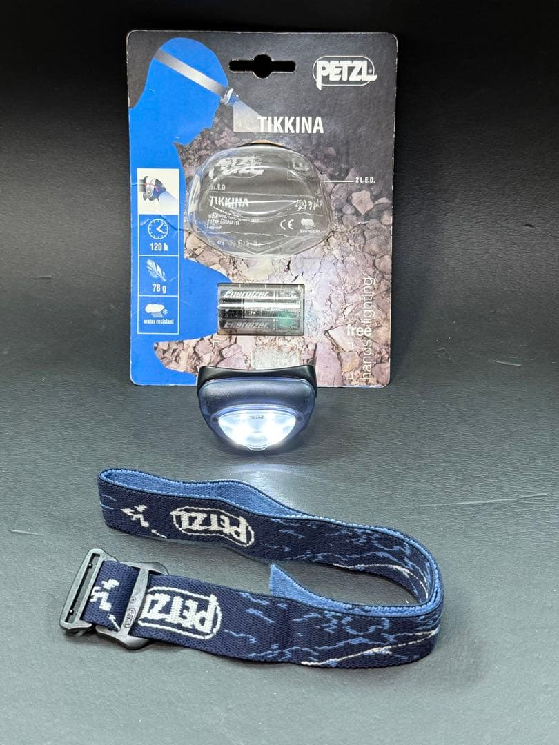 ペルツ　PETZL ヘッドライト