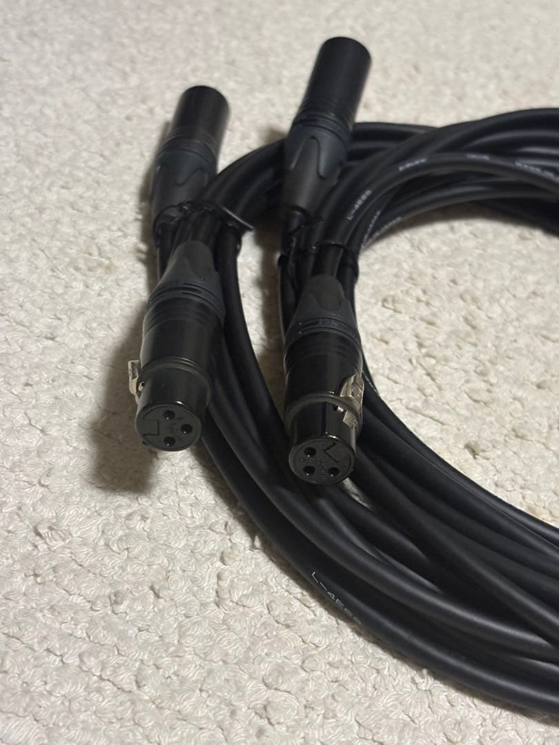 CANARE L-4E6S 定番マイクケーブル (5.0m, 黒) まとめ売り