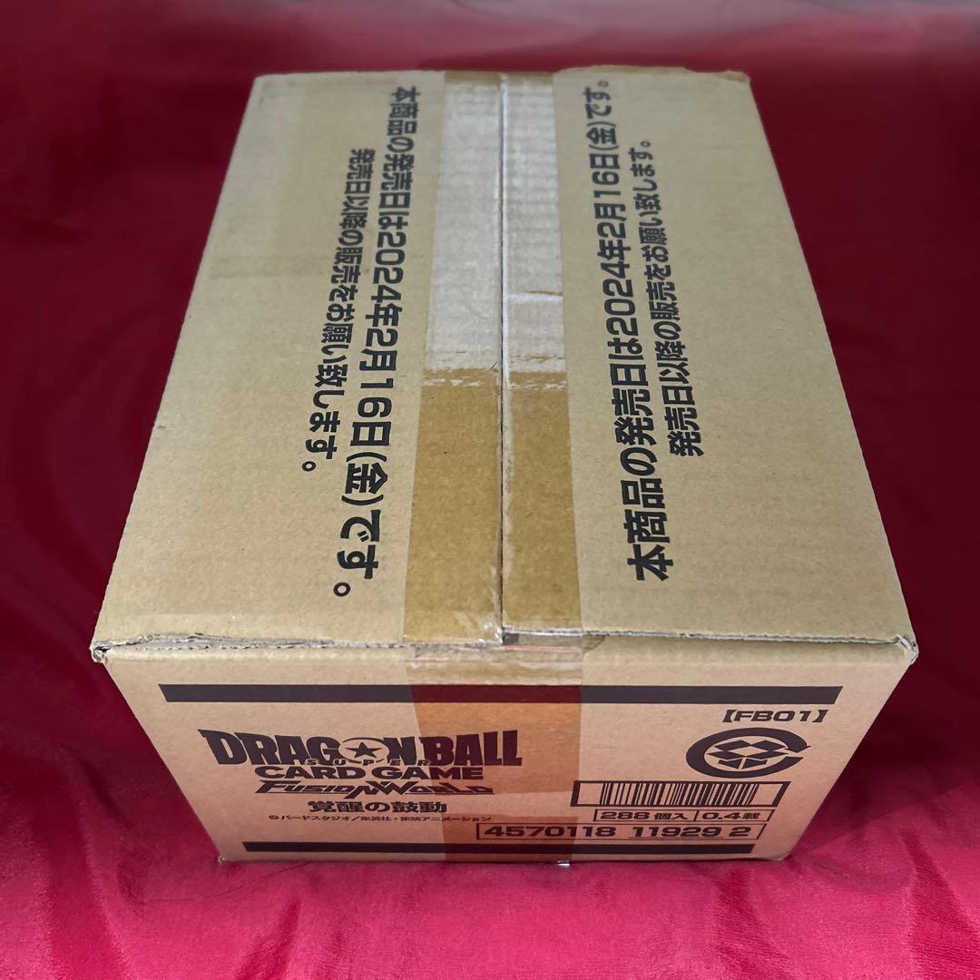 ドラゴンボールカードゲーム　フュージョンワールド　覚醒の鼓動　1カートン