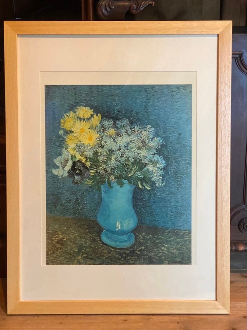 ヴィンセント ヴァン ゴッホ 額縁 インテリア 花の花瓶 - SARAMILLER