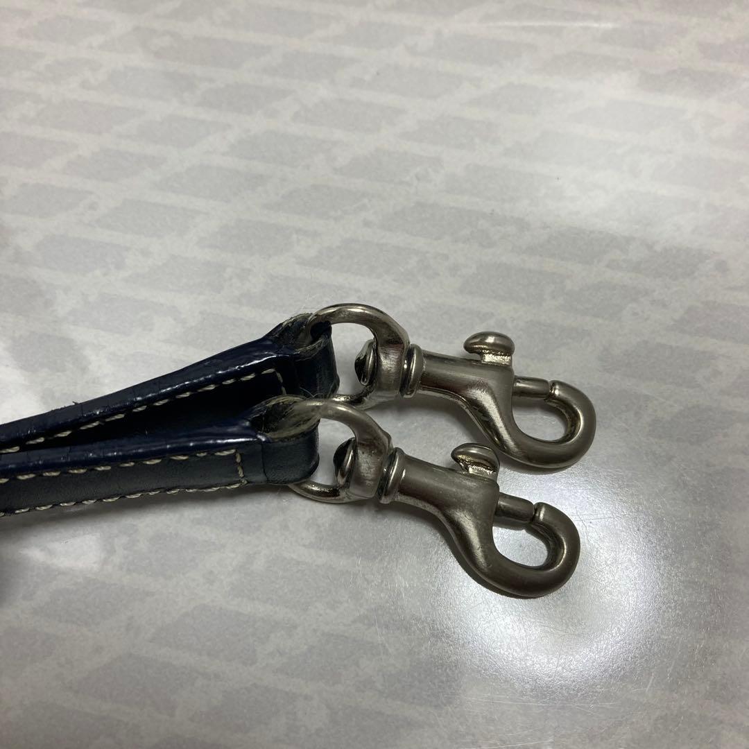 COACH コーチ　2way ミニボストンバッグ　ショルダーバッグ　ネイビー