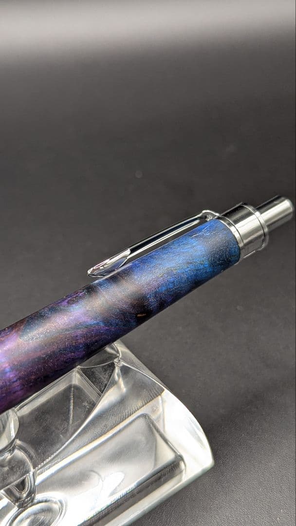 354ペン工房翌檜 スタビライズドウッドバーチバール 木軸シャーペン