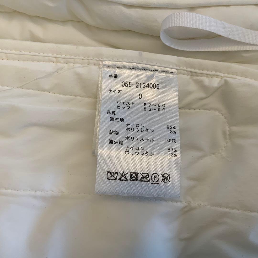 PEARLY GATES レディースキルティングスカート サイズ0 ホワイト
