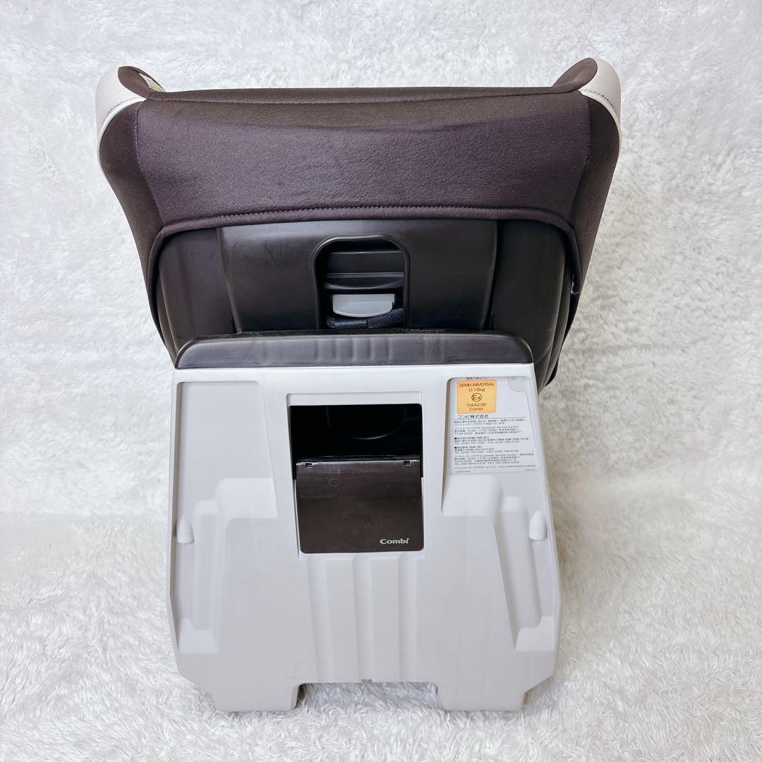 極美品　コンビ　ネルーム　Lite チャイルドシート　新生児対応　360度回転