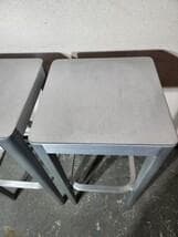エメコ/emeco カウンターチェア　アルミ　スツール　スタルク2脚セット①