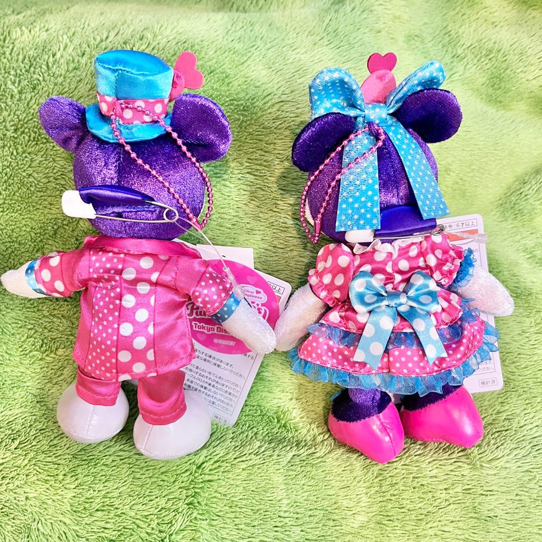 【匿名配送】ディズニーパルパルーザ　ぬいば　ミニー＆ミッキー