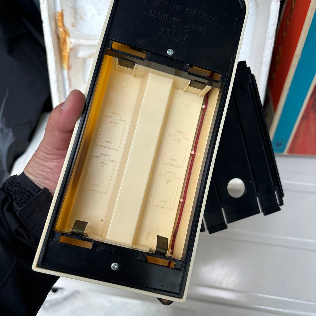 【レトロホビー】任天堂レフティRX SINGLE SET A 赤 動作未確認