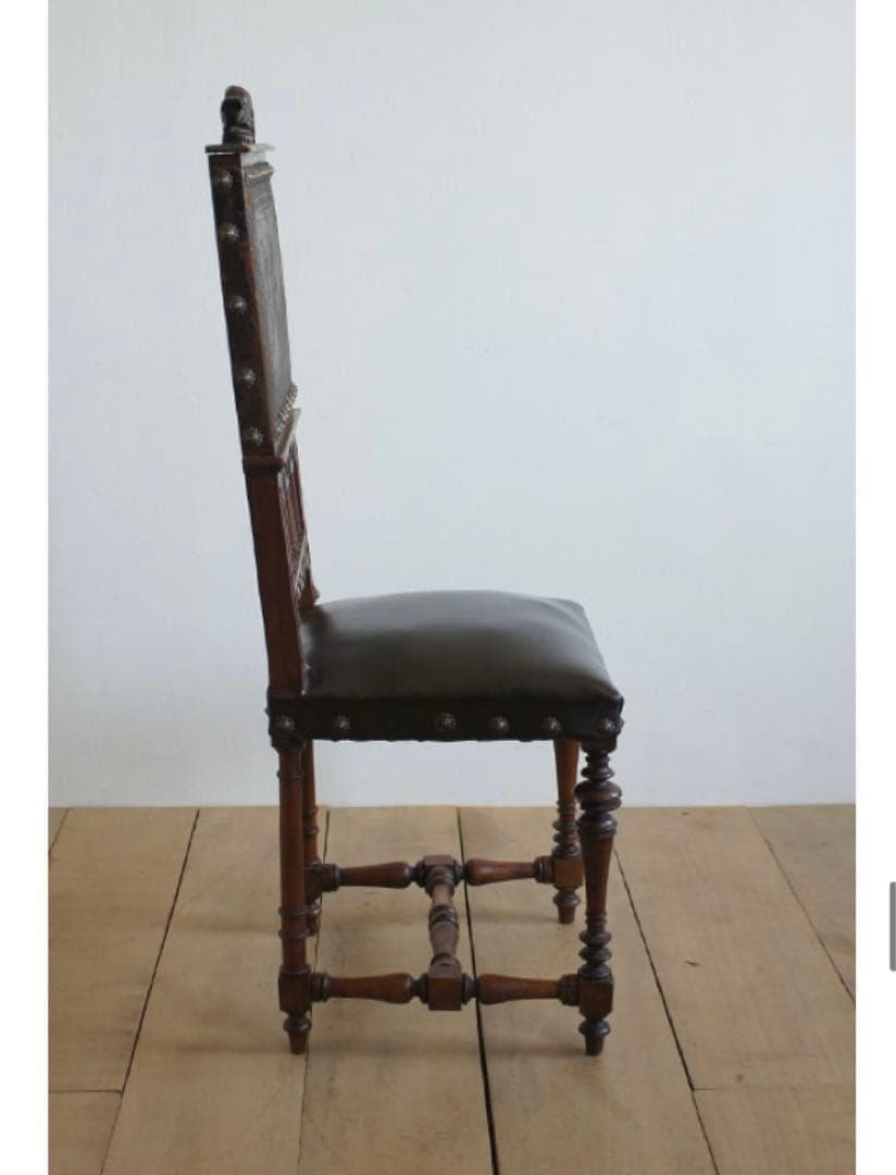 ポルトガルレザーチェア.c1 ディスプレイ用 リペア