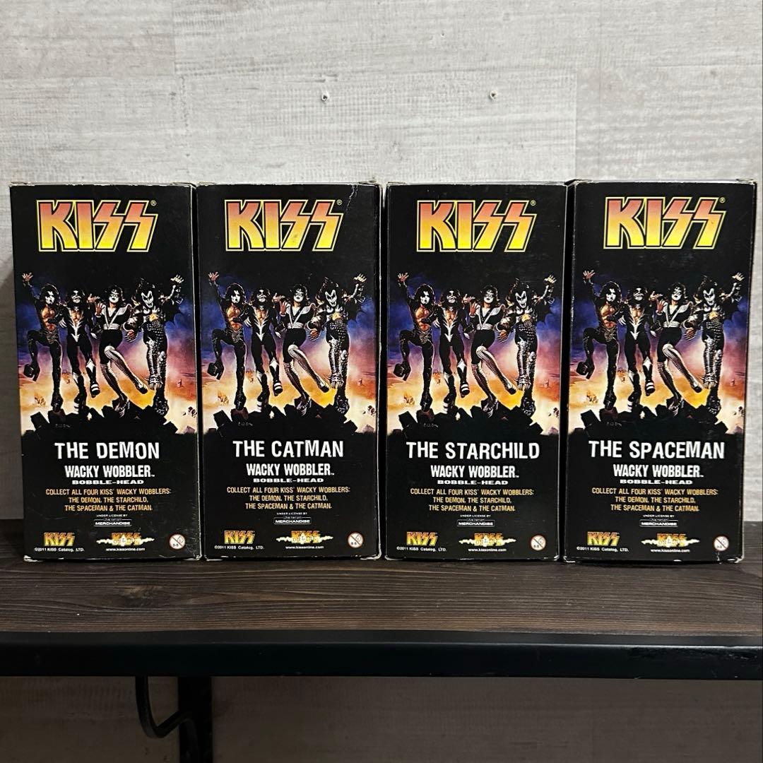 KISS ボビングヘッド 4体セット