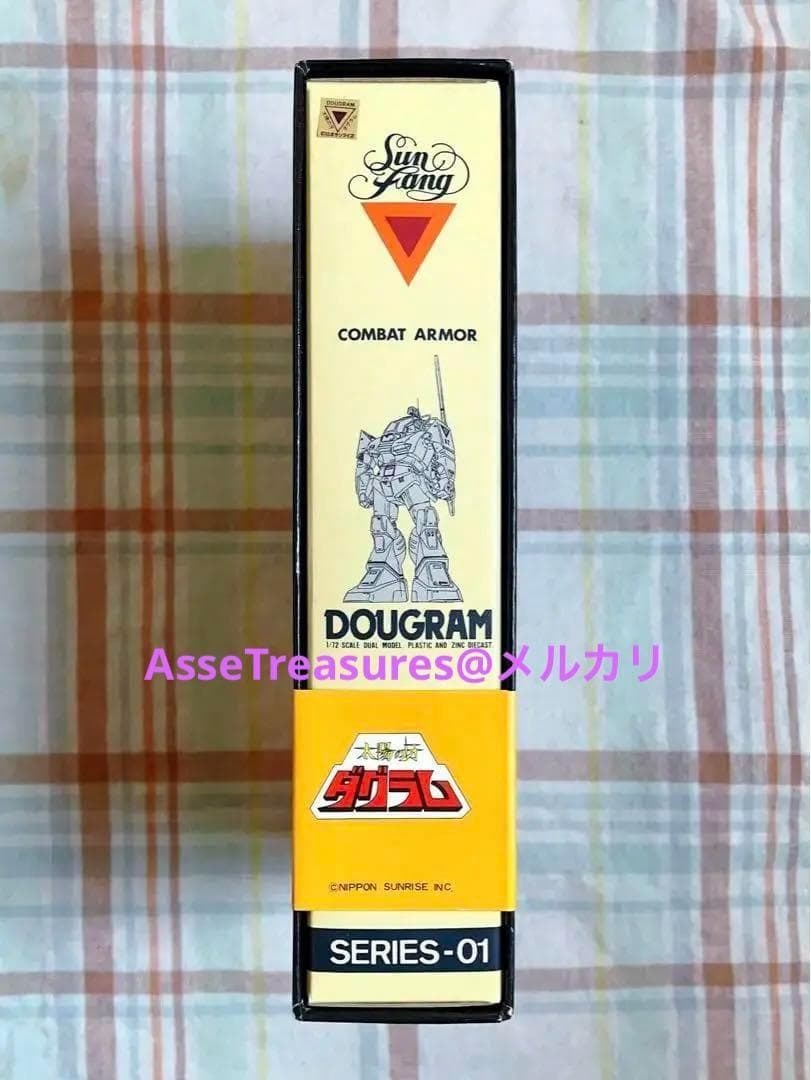 状態良好 未開封品 当時モノ 1/72 ダグラム デュアルモデル