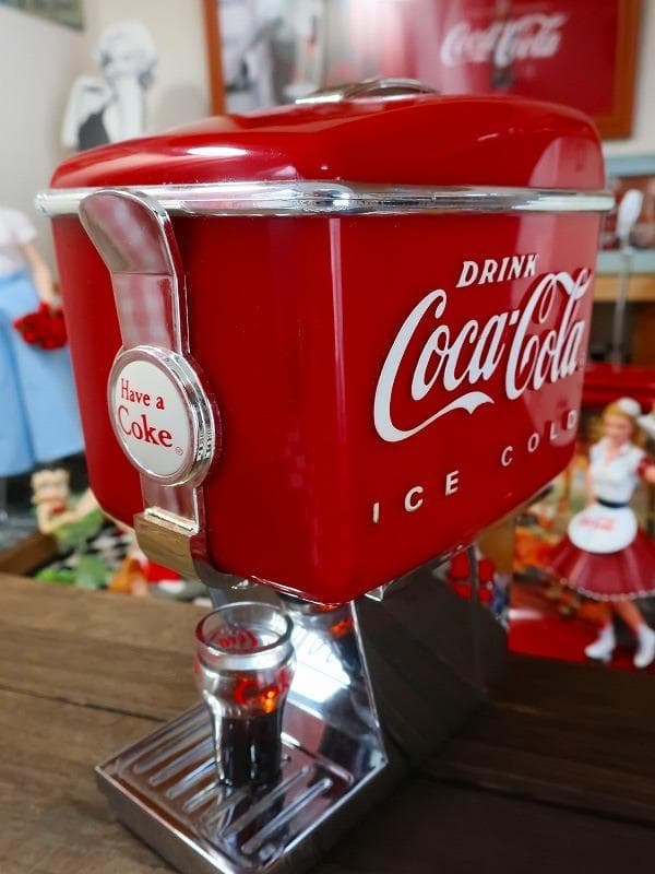 激レア☆絶版☆コカコーラ ディスペンサー ファウンテン型コインバンク