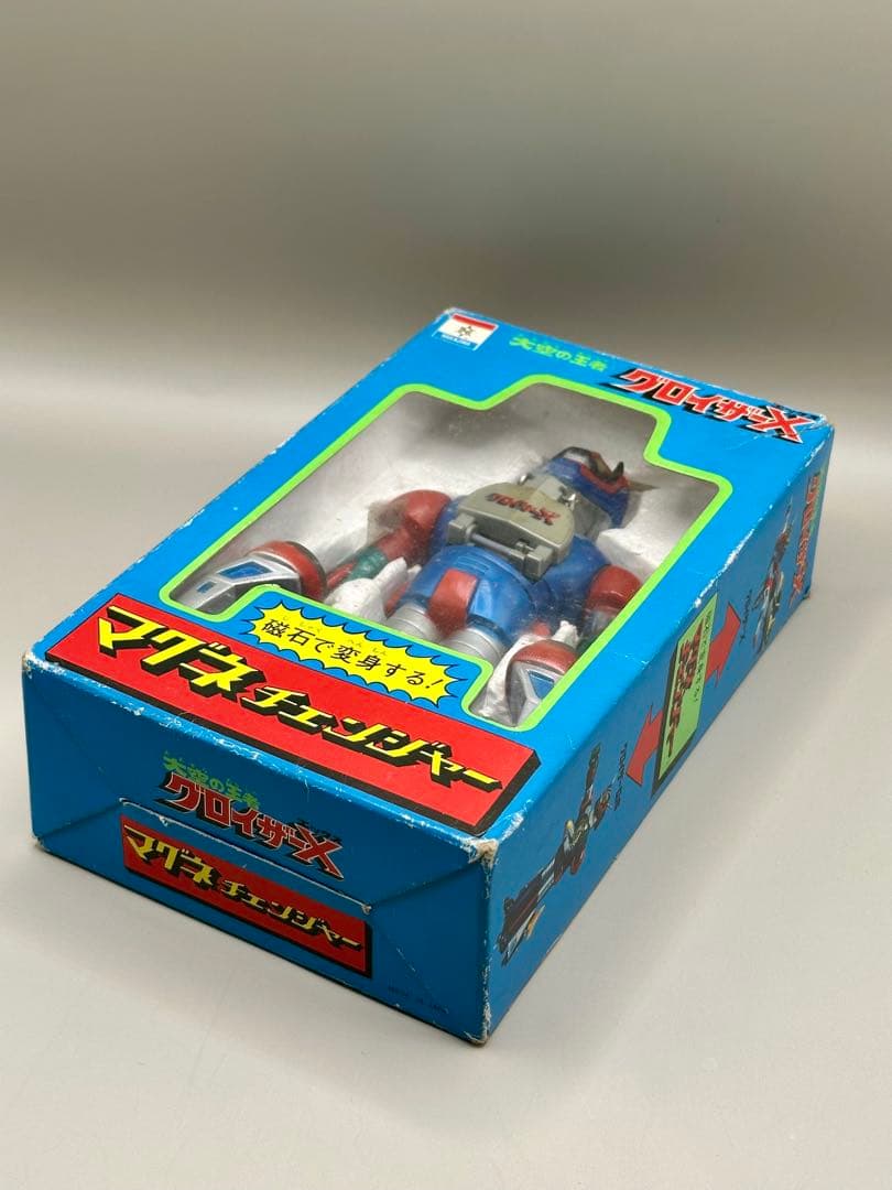 マグネチェンジャー グロイザーX フィギュア 中嶋製作所 超合金 ソフビ
