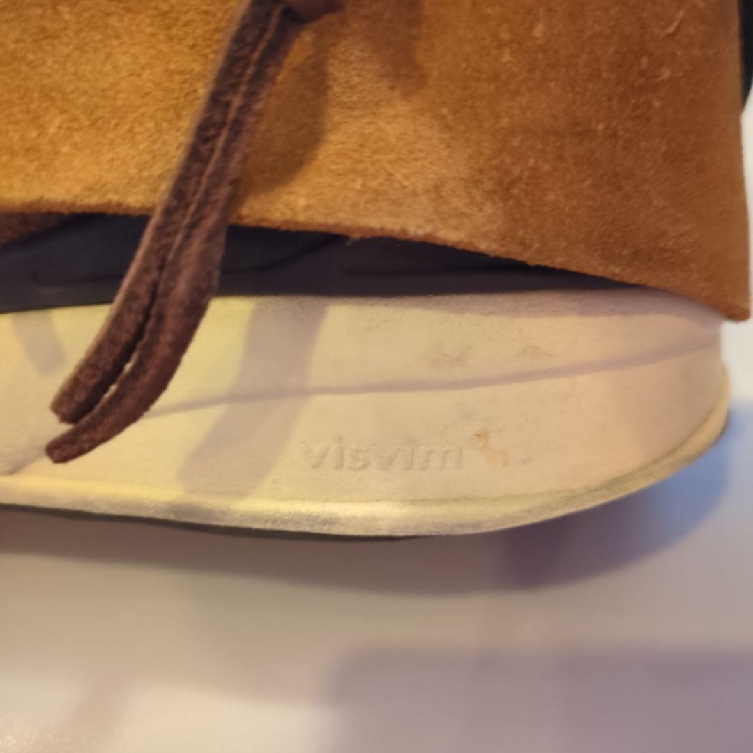 visvim ブラウン スエード モカシン靴 ブラウン US9