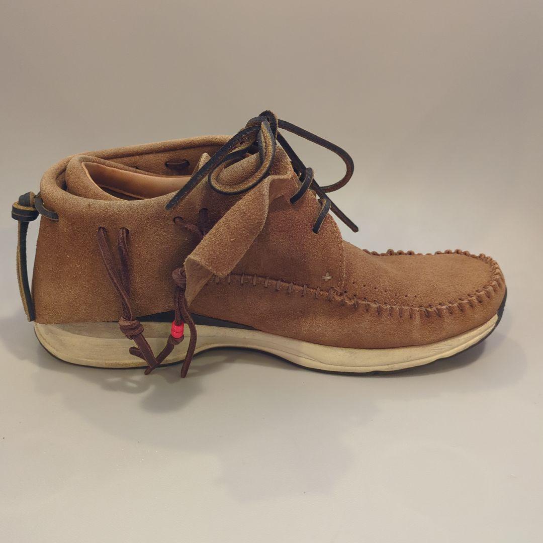 visvim ブラウン スエード モカシン靴 ブラウン US9