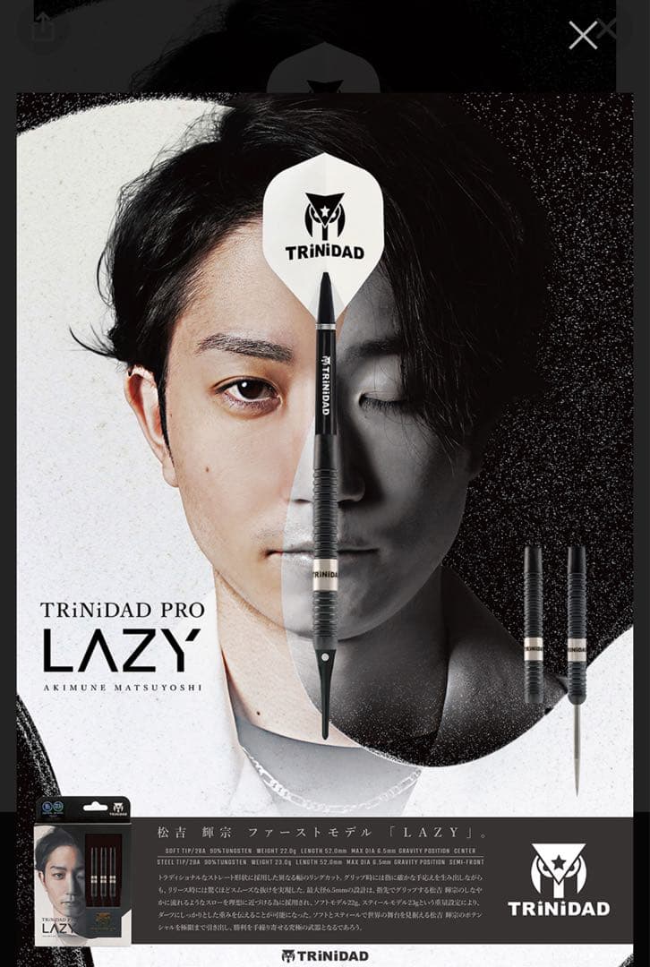 レイジー　ダーツ　バレル