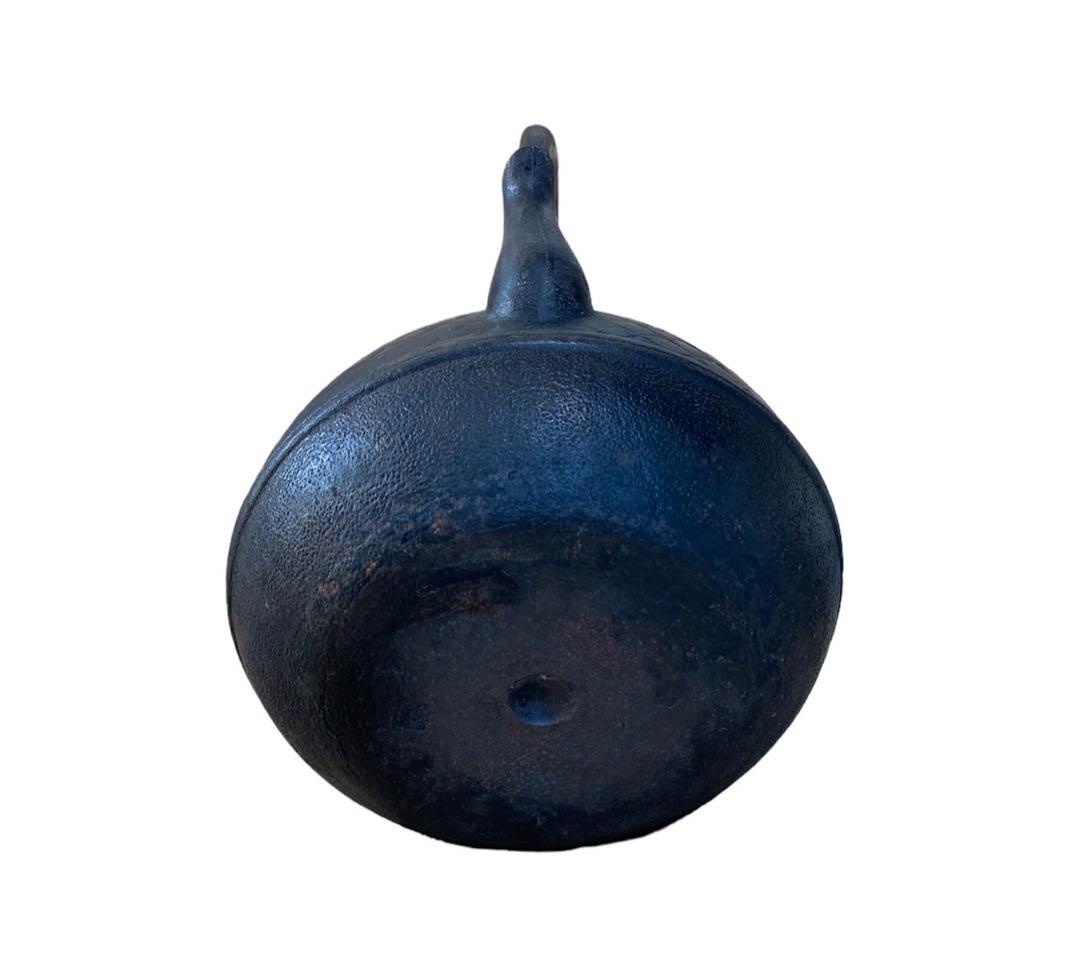 鉄瓶 鉄器 Used】 USED品 南部清茂造 15型松文様 鉄瓶 南部鉄瓶 南部