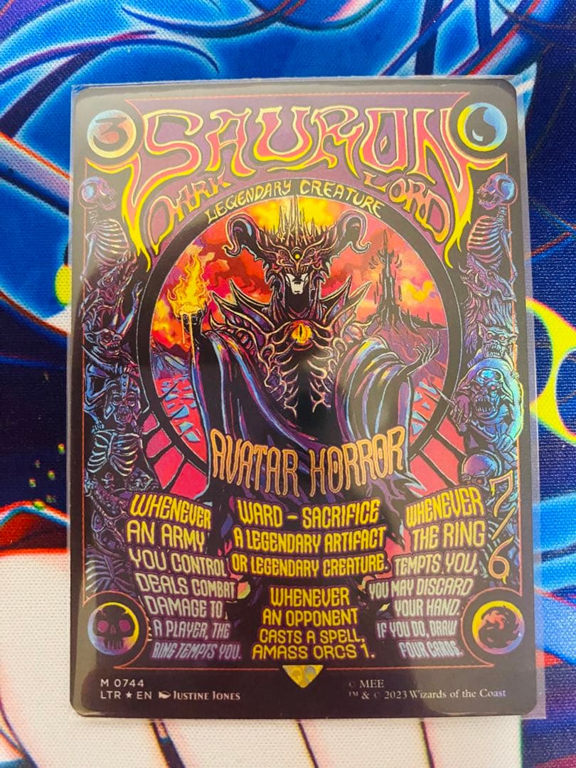 冥王、サウロン /Sauron, the Dark Lord ポスター FOIL