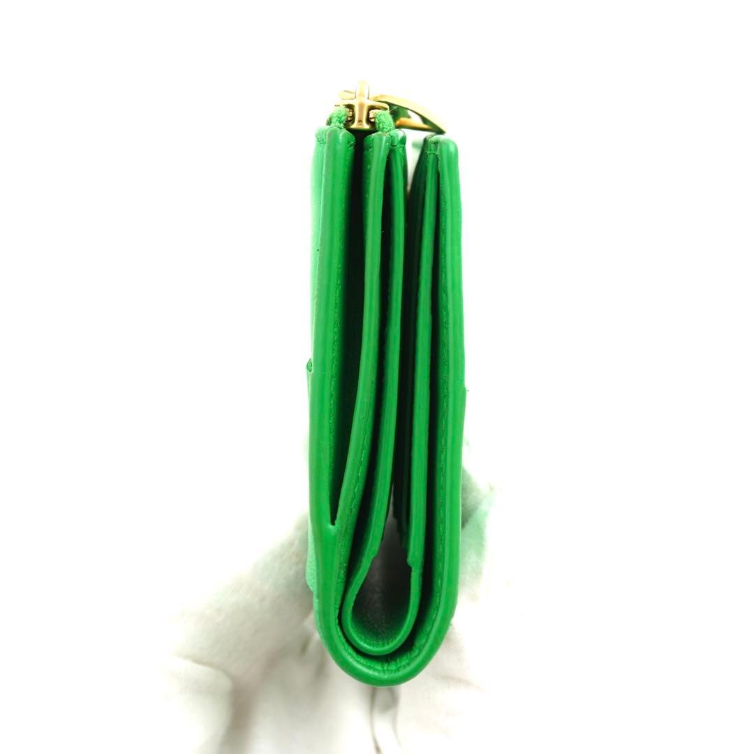 ✨新品未使用✨　BOTTEGA VENETA ミニ財布　イントレチャート　折り