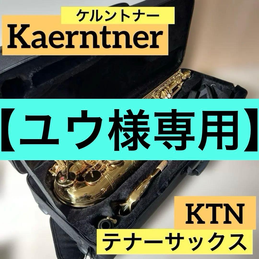 美品】ケルントナー テナーサックス KTM 管楽器 Kaerntner 初心者