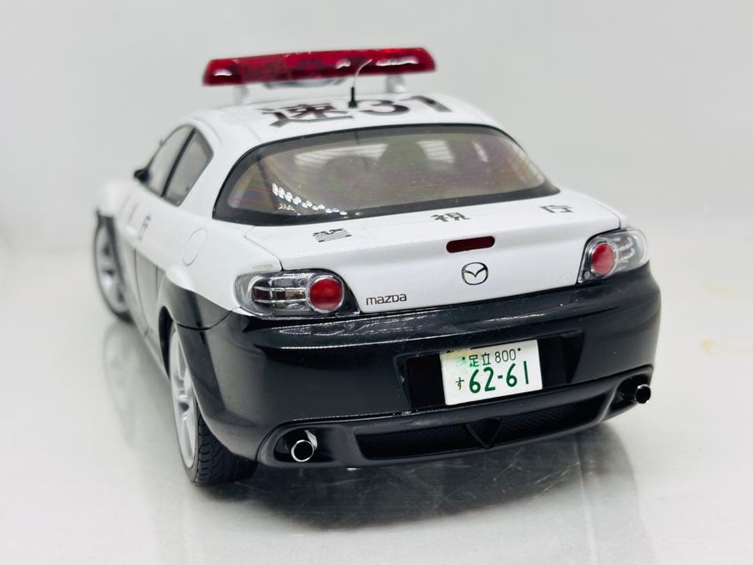 C*e様 1/18 AUTOartオートアート MAZDA RX-8 高速隊パト