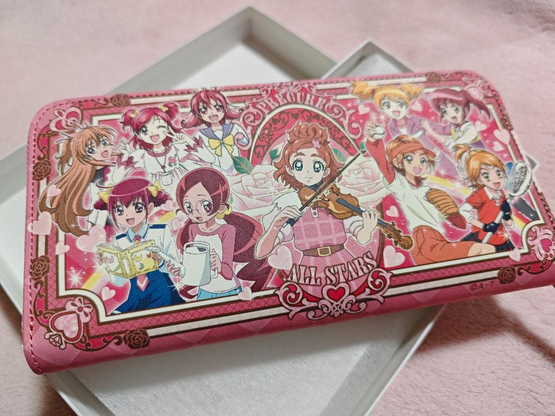 プリ革サイフ～ブリリアントピンク