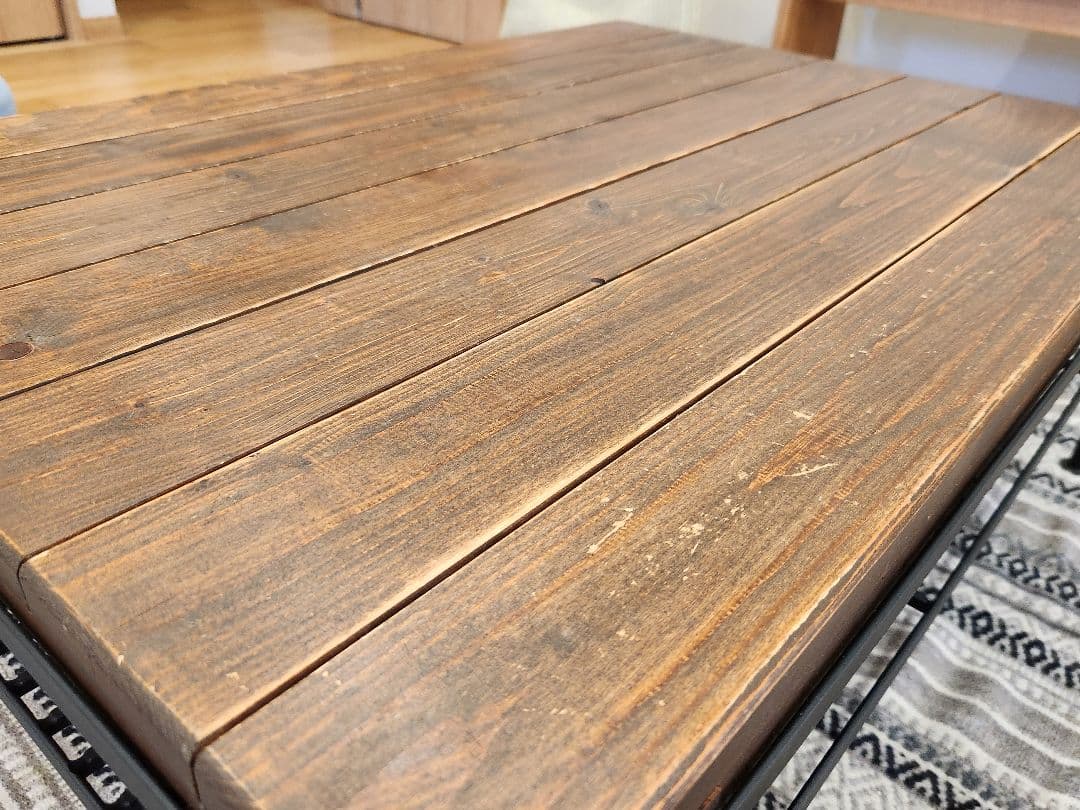 格安提供】東馬 KeLT ヴィンテージ 木製 ローテーブル リビング