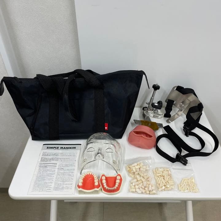 USED お得！シンプルマネキン3 ニッシン セット 歯科用品 【7650391229】