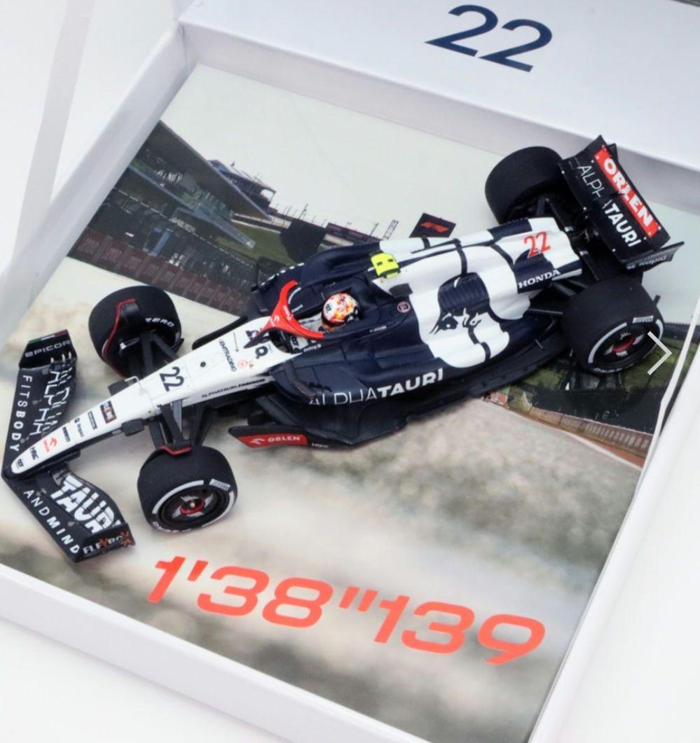 【希少】1/43 アルファタウリ AT04 角田 アメリカGP F1速報別注品