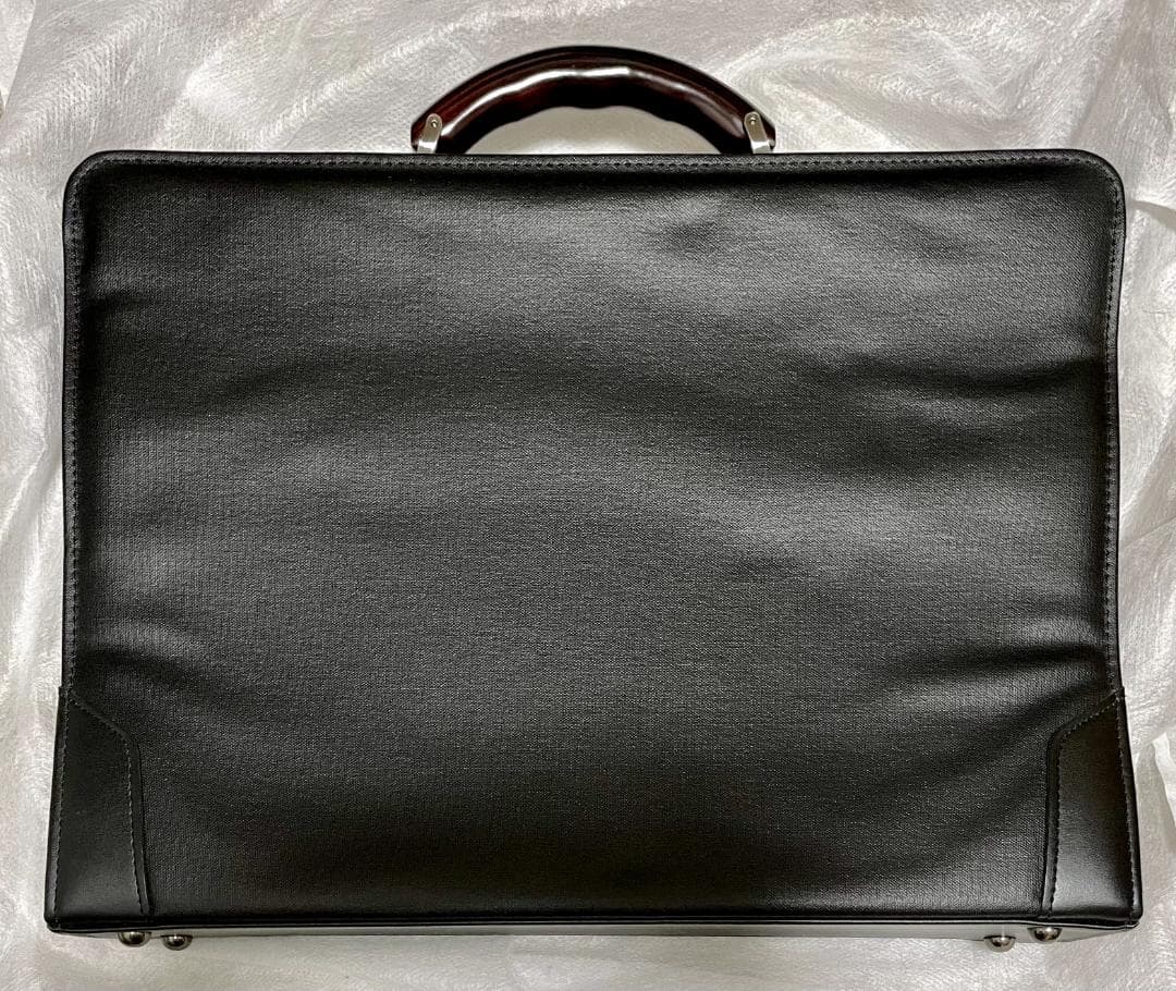 (限定値下げ中) 豊岡鞄「ダレス」黒色 ビジネスバッグ