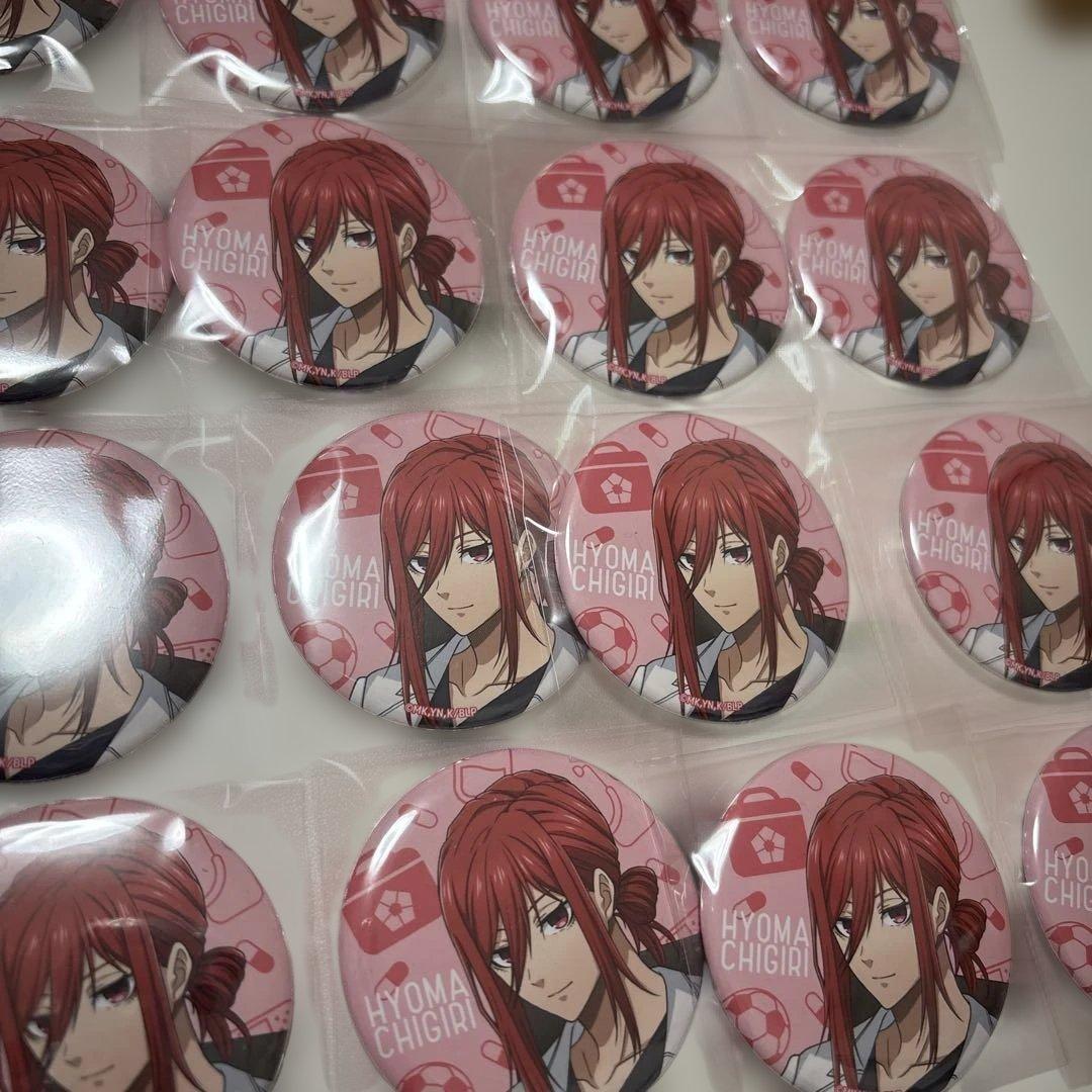 千切豹馬 ブルーロック診療所 缶バッジ、カード