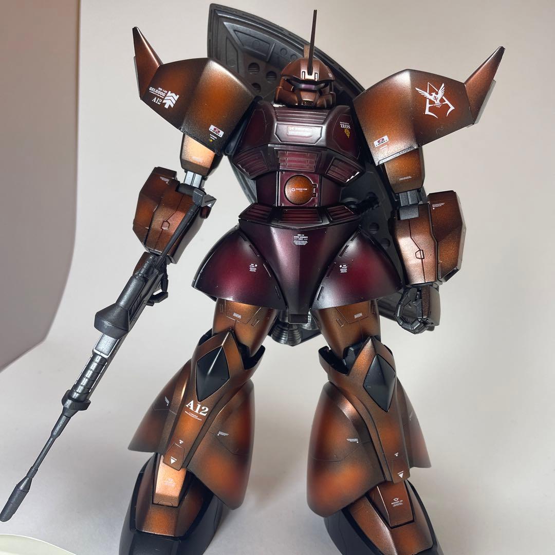 MG シャア専用 ゲルググ マットキャンディ塗装 - メルカリ