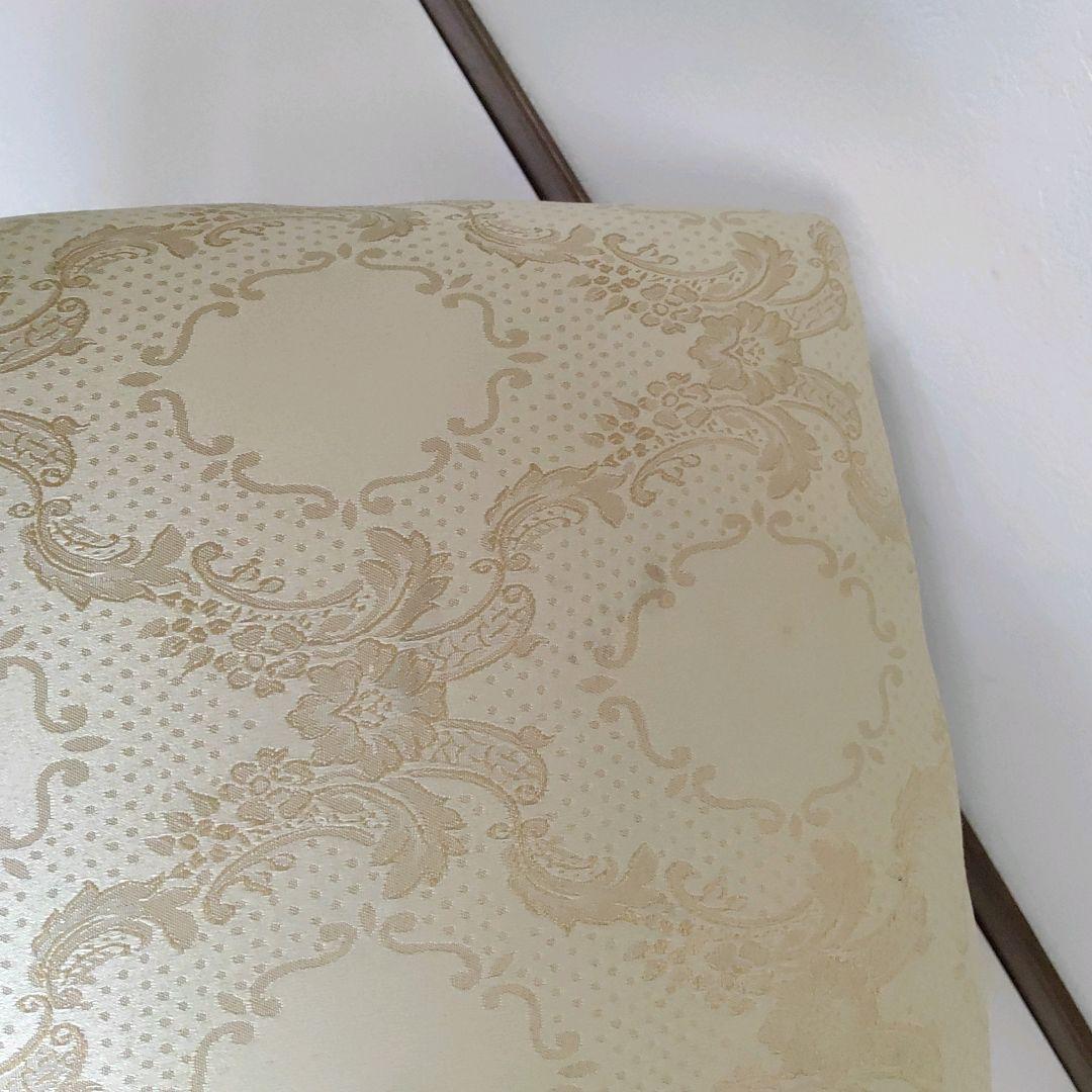 ホワイト 猫脚スツール ロココ調 アンティーク