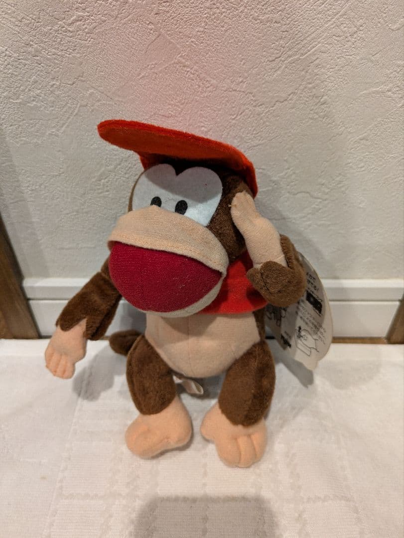 激レア】ドンキーコング ディクシー 吊り下げぬいぐるみ スーパー