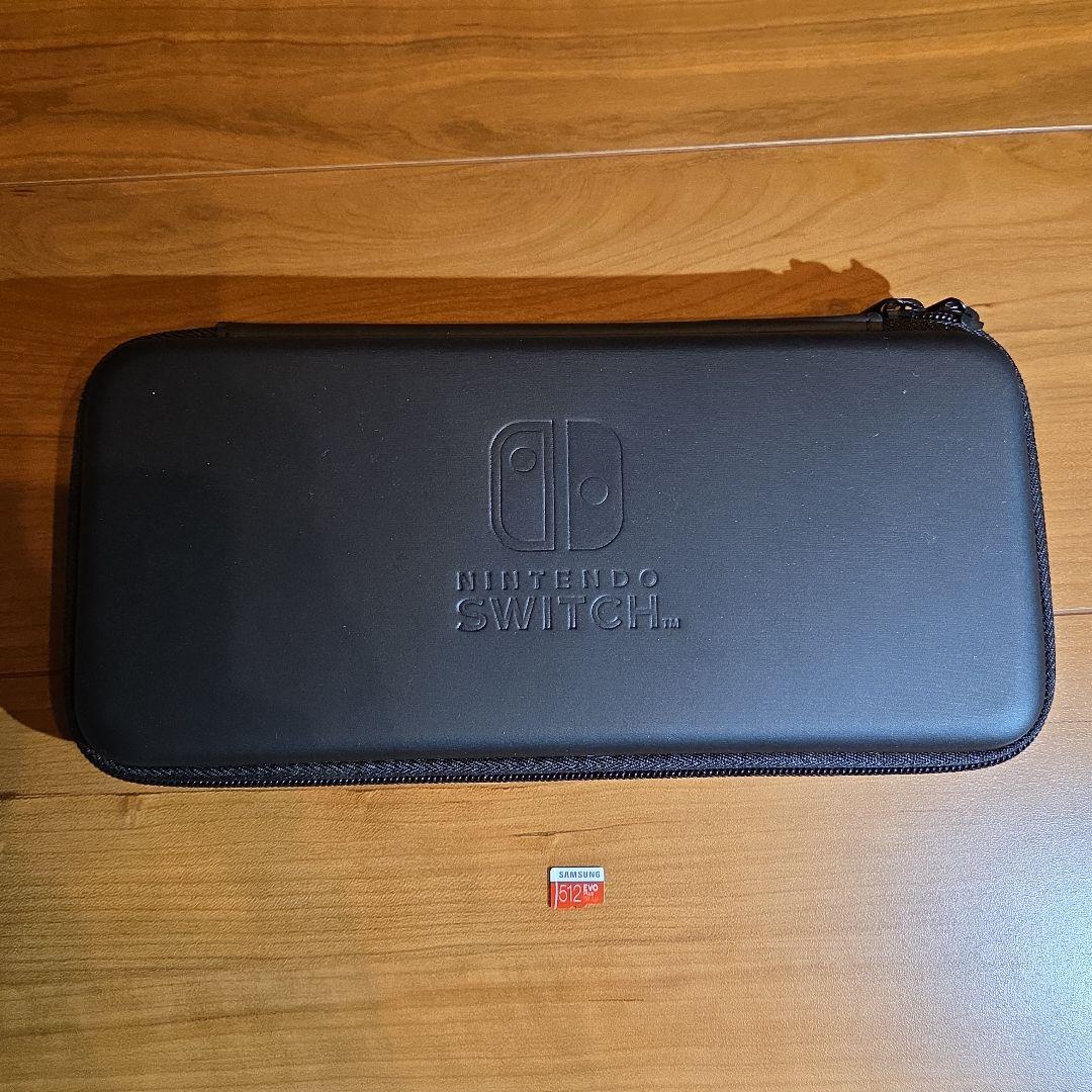Nintendo Switch 本体(microSD 512GB+純正ケース付)