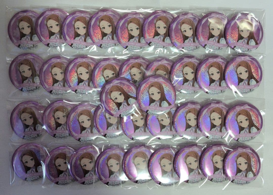 水瀬伊織 いつまでもなかよし！ 缶バッジ38個 高槻 やよい ・ 水瀬 伊織 twin live いつまでもなかよし! 公式