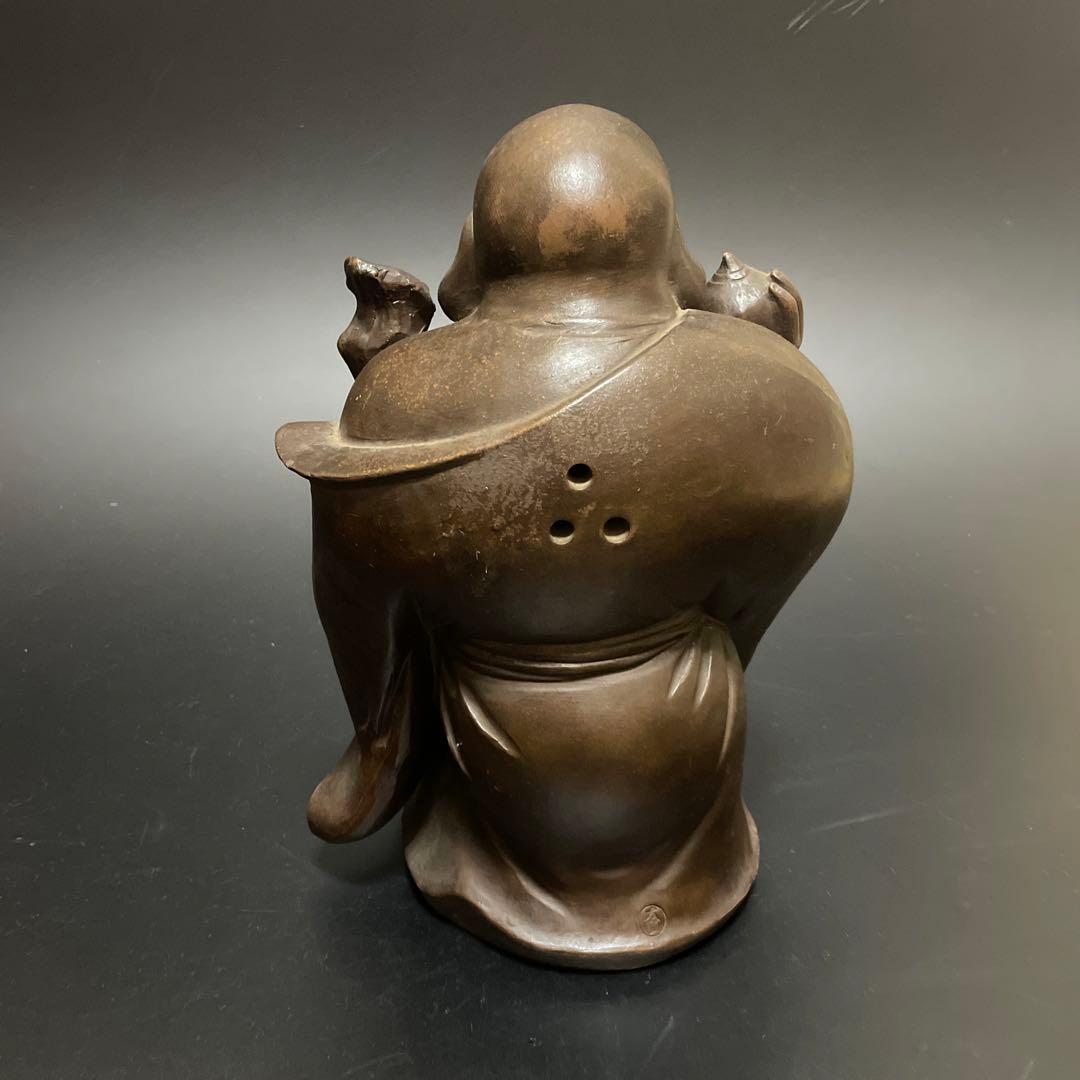 時代物 備前焼 特大 布袋様 友敬作 七福神 - メルカリ