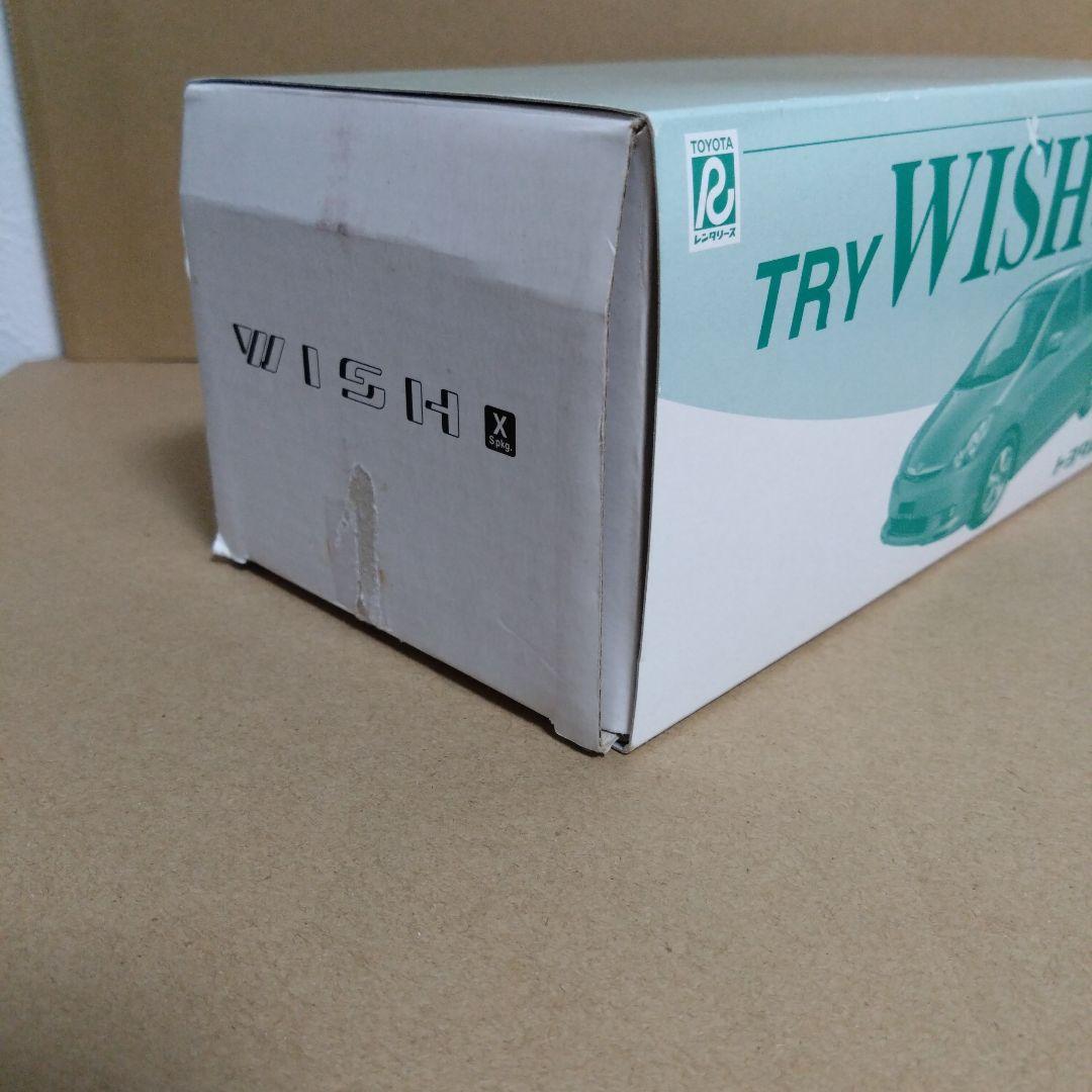 トヨタ　ウィッシュ　カラーサンプル　ミニカー　1/24　非売品　WISH
