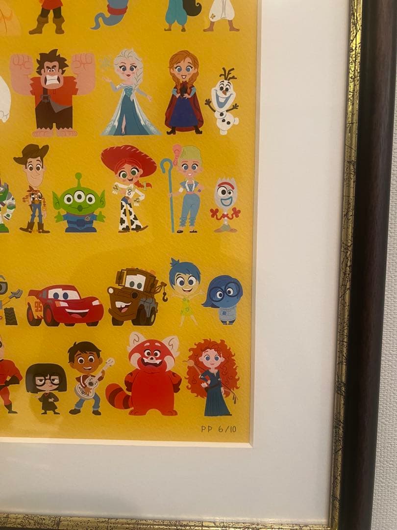 disney100周年 ディズニー絵画 世界限定100枚＋α