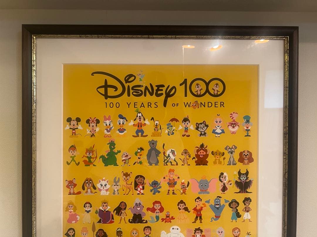 disney100周年 ディズニー絵画 世界限定100枚＋α