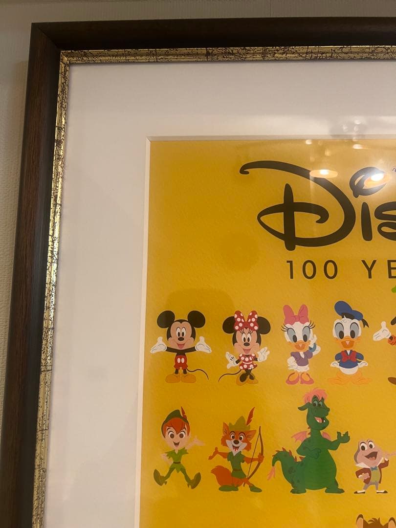 disney100周年 ディズニー絵画 世界限定100枚＋α