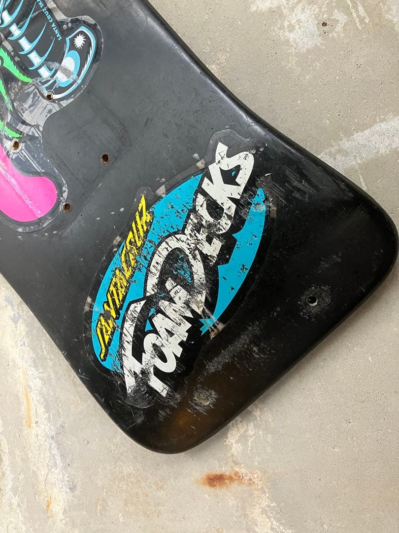 【当時物】SANTACRUZ FOAM DECKS オールドスクール デッキ