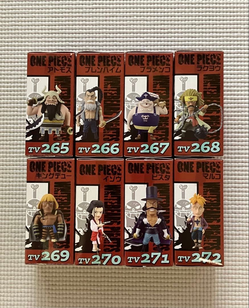 ワールドコレクタブル ワンピース 白ヒゲ海賊団 赤髪海賊団 26種【未開封品】