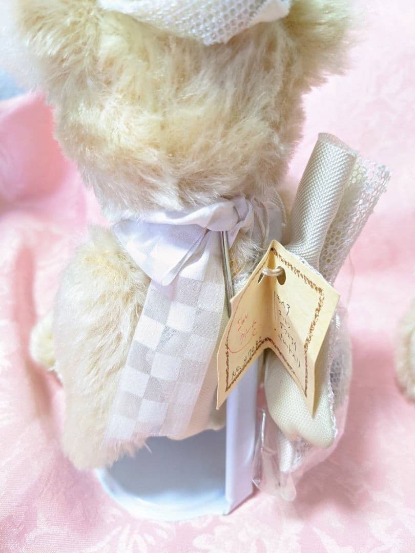 テディベア作家♥丸山いくこ♥テディベア♥ウェディングベア