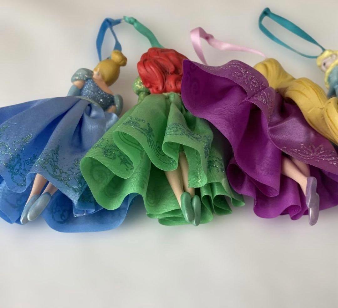 ディズニーストア　プリンセス　クリスマスオーナメント　2018年　7体セット