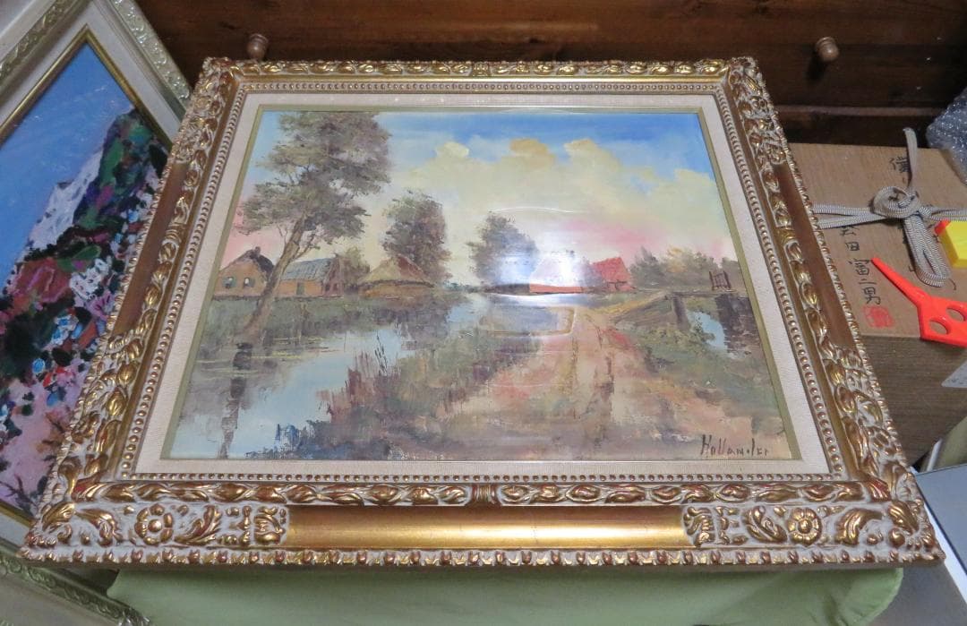 G.？.Hollander　「side Harmony」　油彩F10号