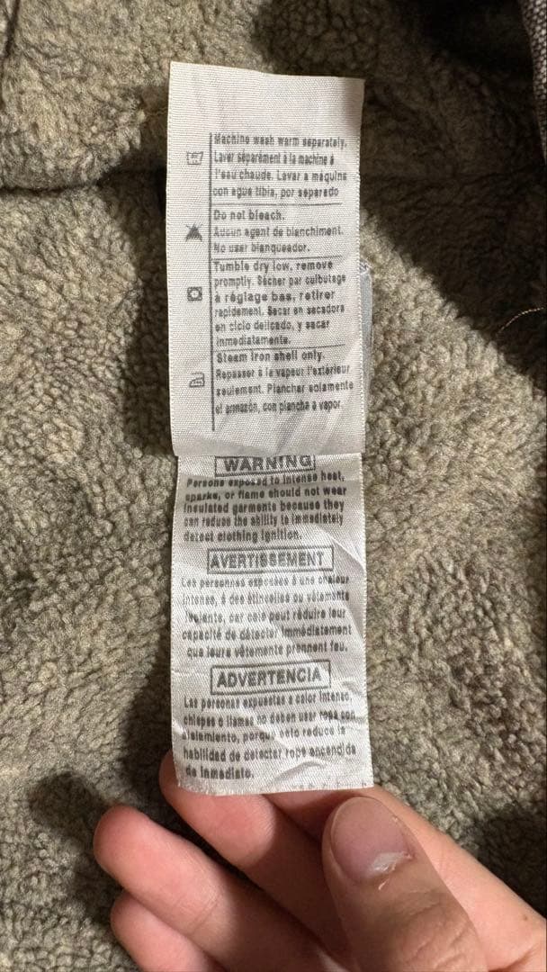 購*ル様 Carhartt フード付きジャケット グレー