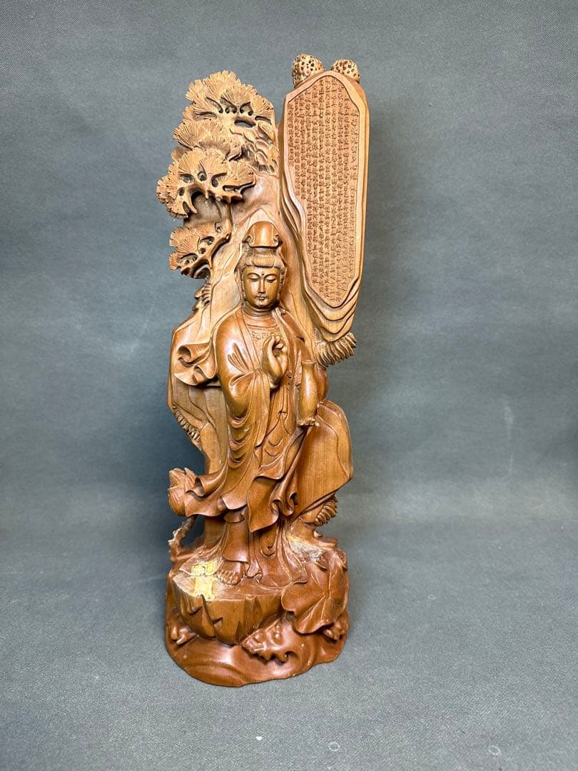 インド白檀象そう木彫り仏教美術仏像 骨董 木像木製仏教密教