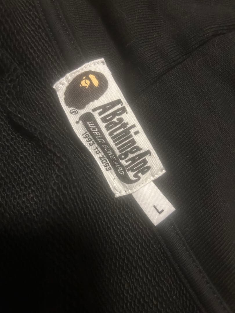 A BATHING APE フーディ ラインストーン パーカー スウェット