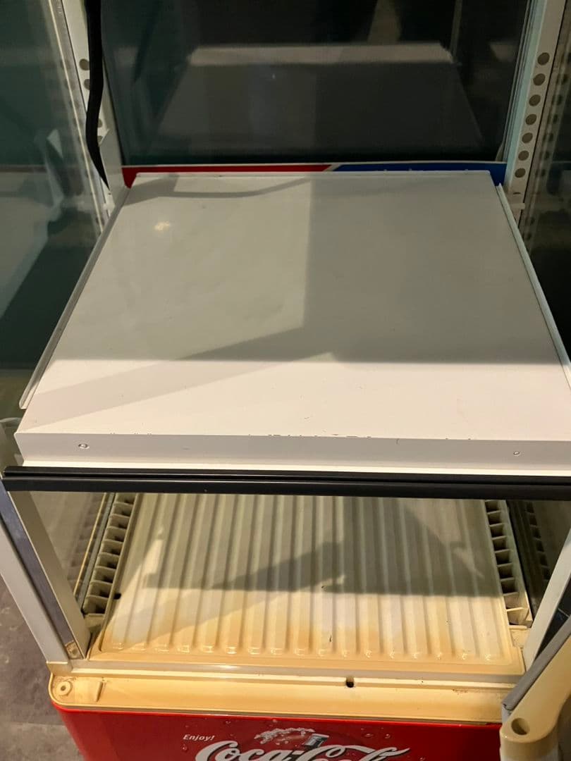 【コカ・コーラ　小型温冷ショーケース】昭和レトロ　レア　サンデン